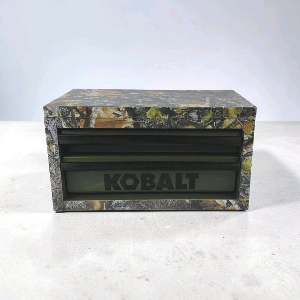 Kobalt Mini Toolbox Camo Pattern 2 Drawer HTF